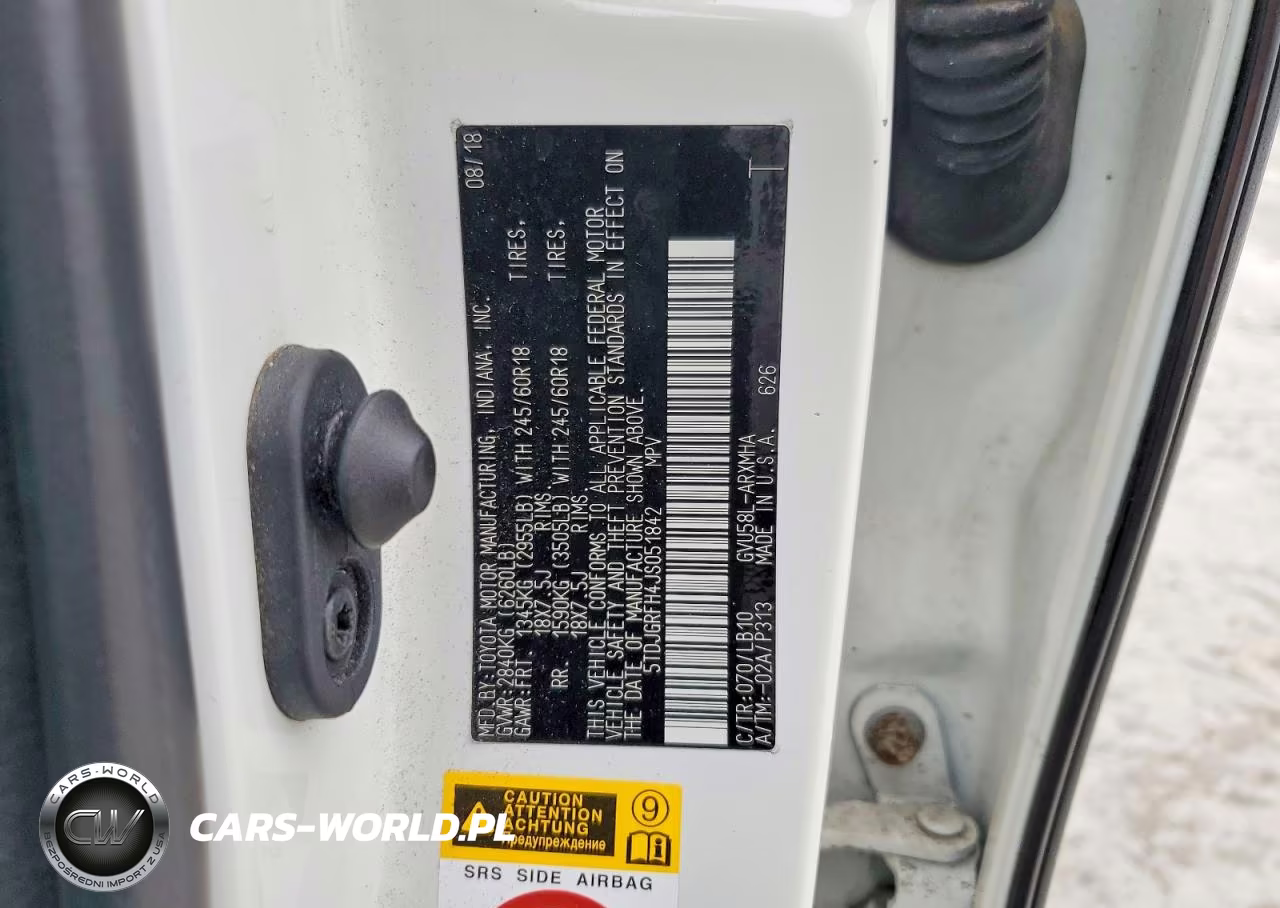 2018 Toyota Highlander Hybrid Xle VIN:5TDJGRFH4JS051842 - 12