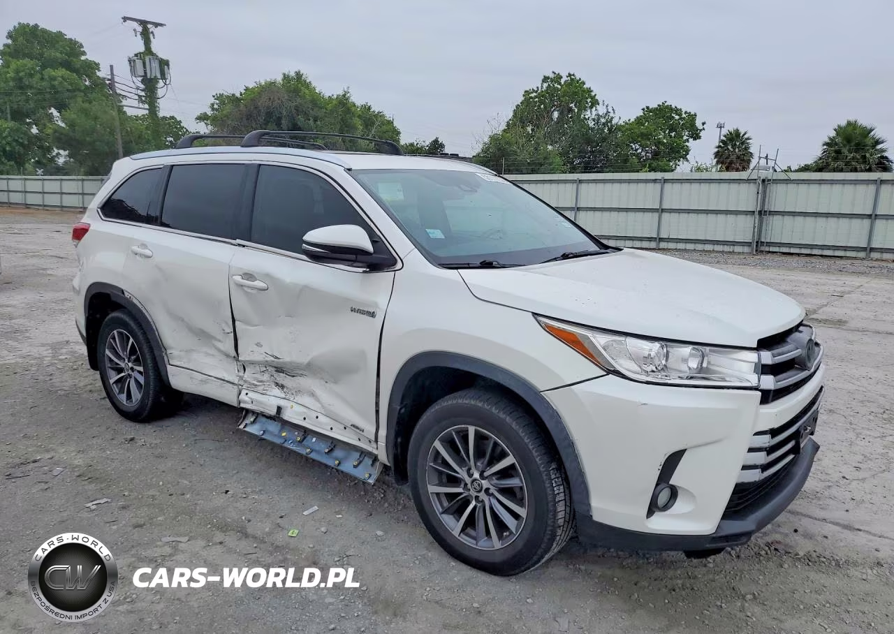 2018 Toyota Highlander Hybrid Xle VIN:5TDJGRFH4JS051842 - 4