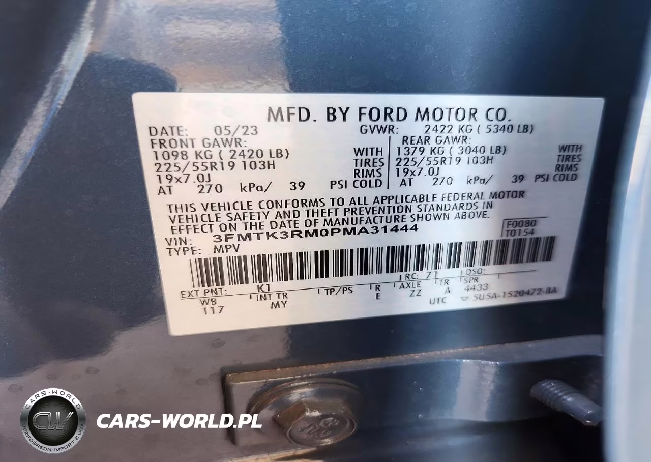 2023 Ford Mustang Mach-E Premium VIN:3FMTK3RM0PMA31444 - 14