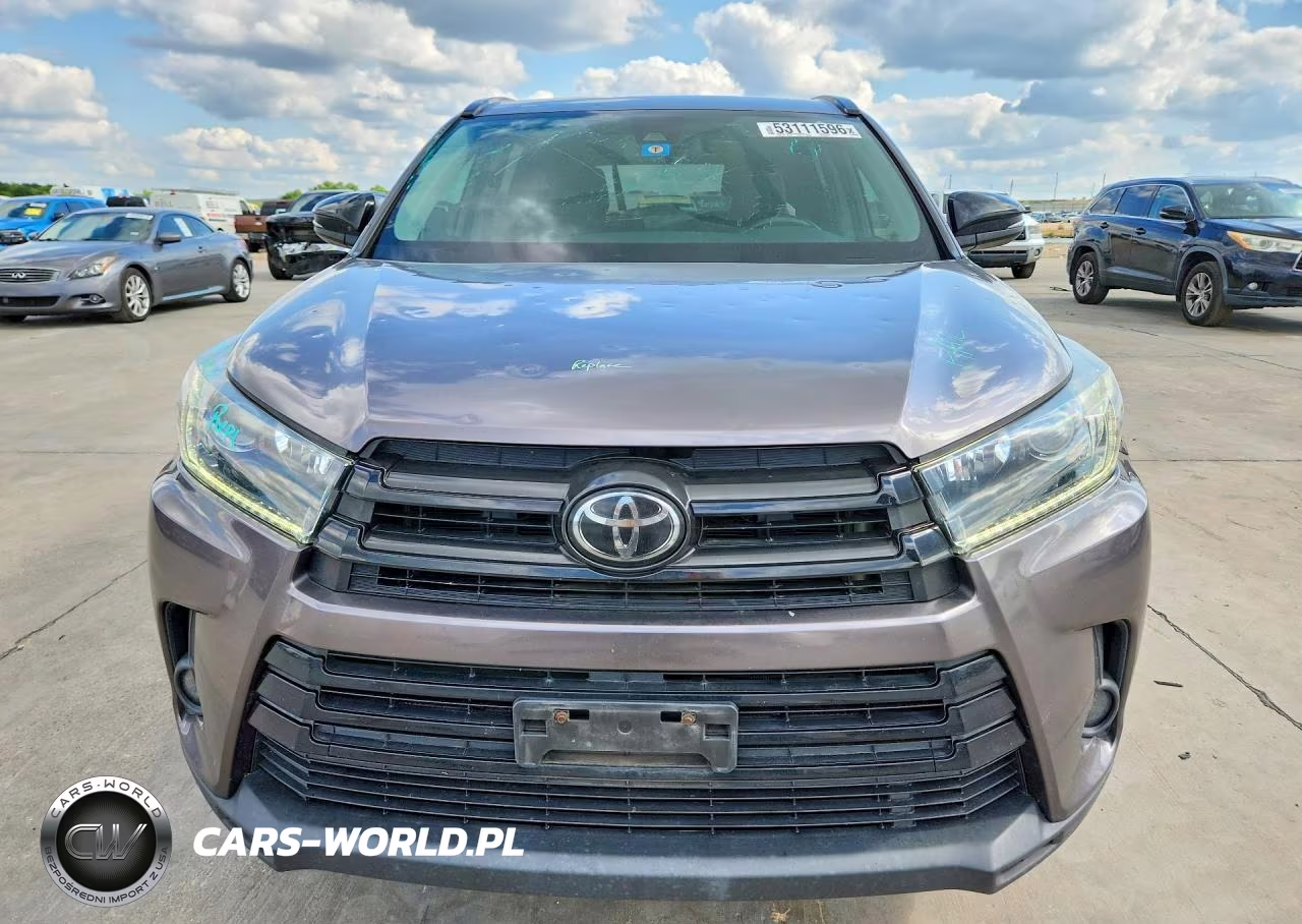 2019 Toyota Highlander Se VIN:5TDKZRFH8KS316519 - 5