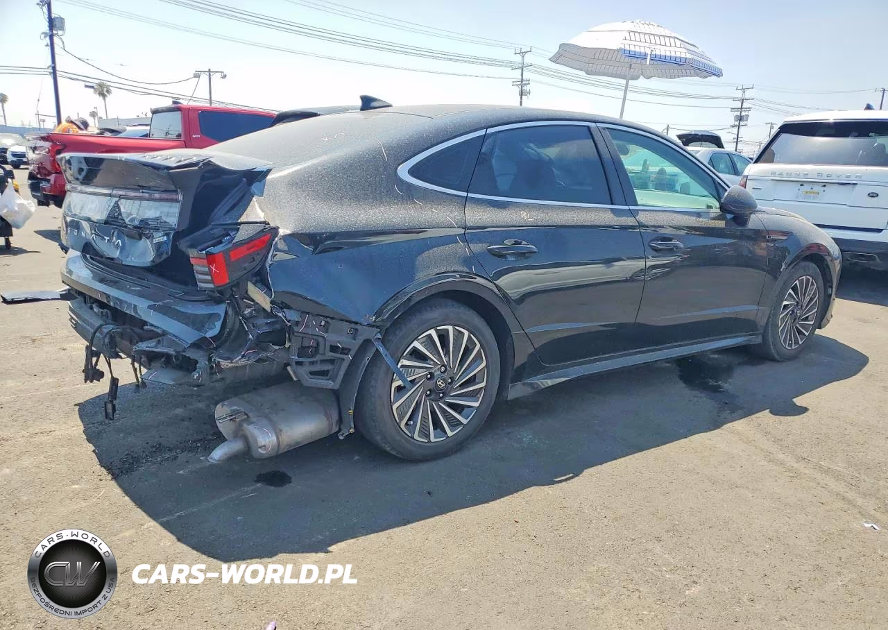 2025 Hyundai Sonata Hybrid Sel VIN:KMHL34JJ9SA121847 - 3