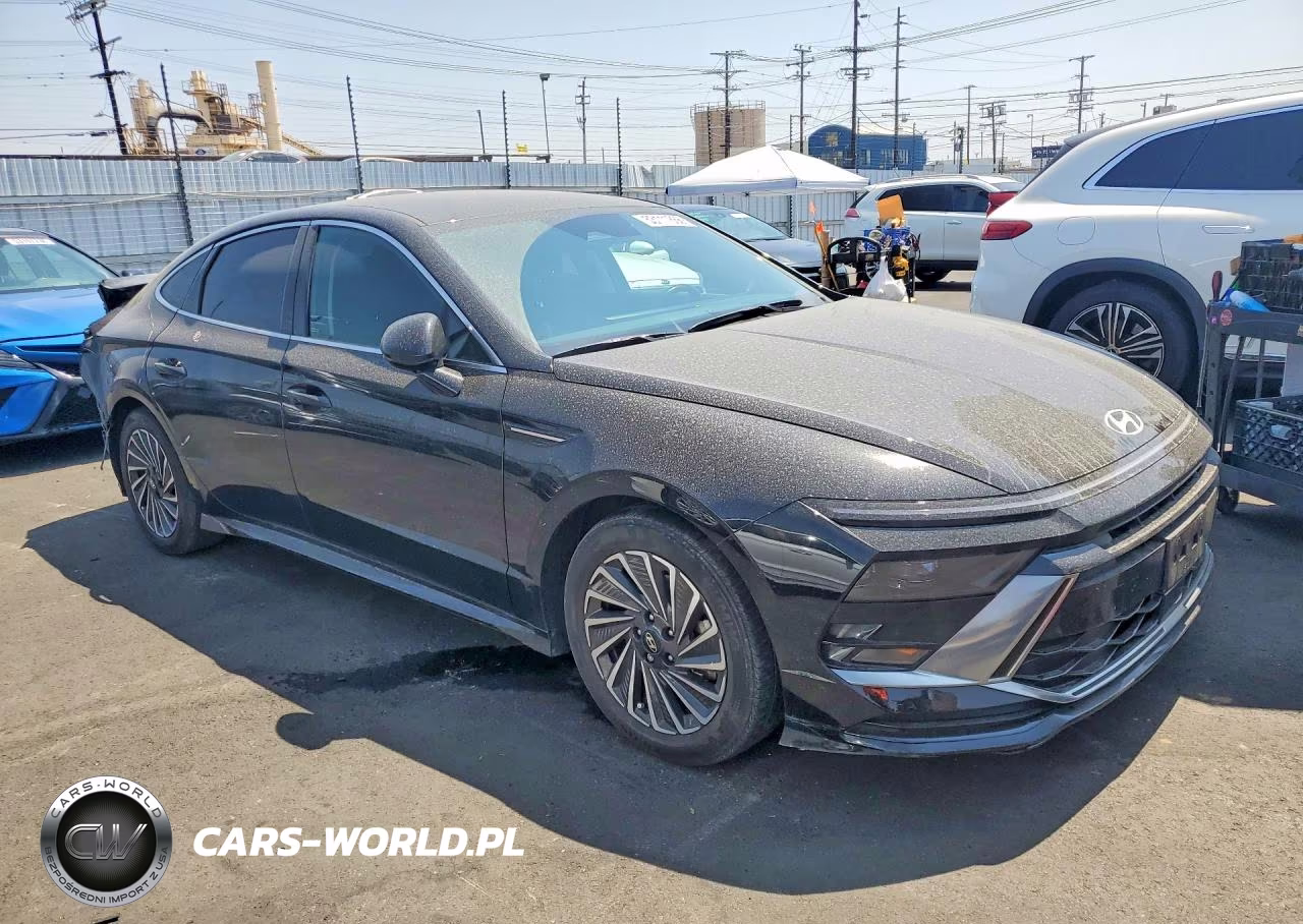 2025 Hyundai Sonata Hybrid Sel VIN:KMHL34JJ9SA121847 - 4
