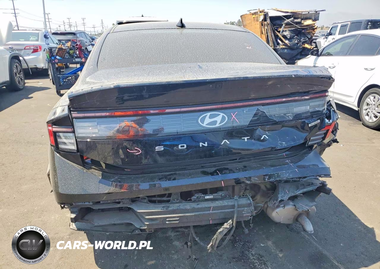2025 Hyundai Sonata Hybrid Sel VIN:KMHL34JJ9SA121847 - 6