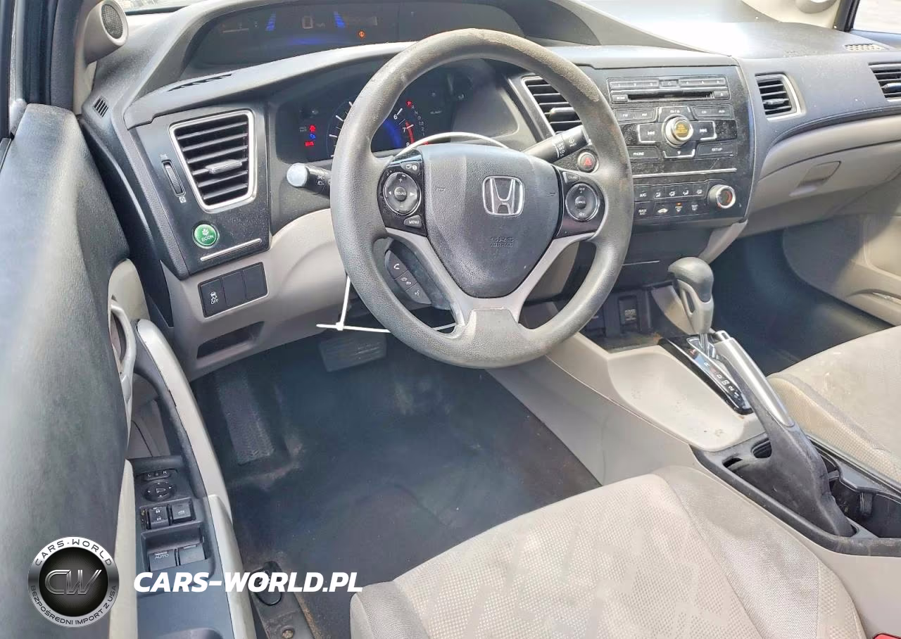2013 Honda Civic Lx VIN:2HGFG3B50DH511145 - 8