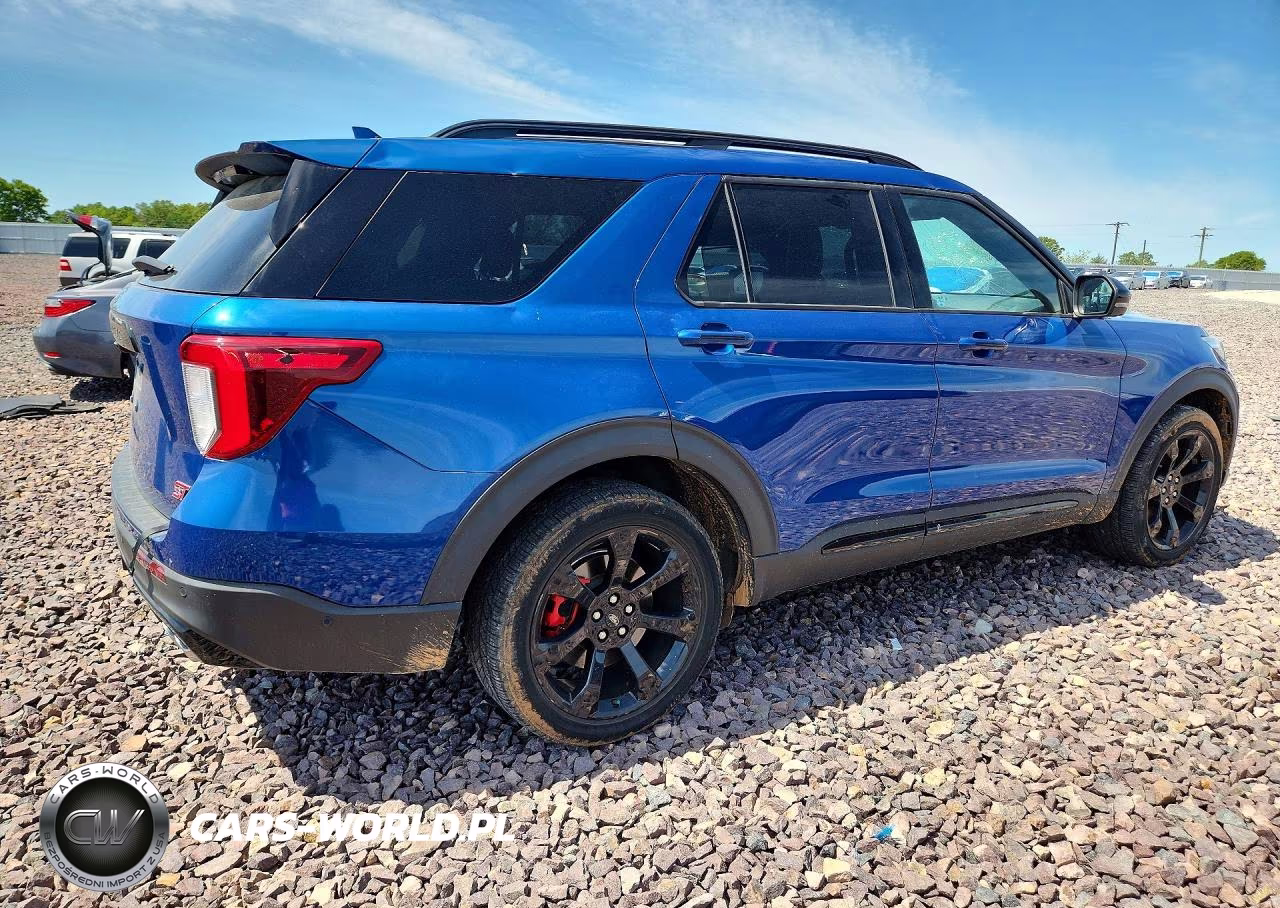 2020 Ford Explorer St VIN:1FM5K8GC1LGA67194 - 3