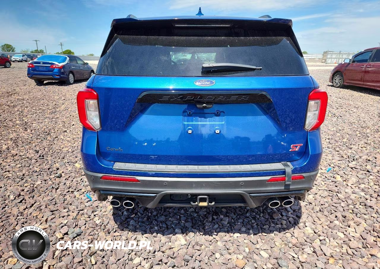 2020 Ford Explorer St VIN:1FM5K8GC1LGA67194 - 6