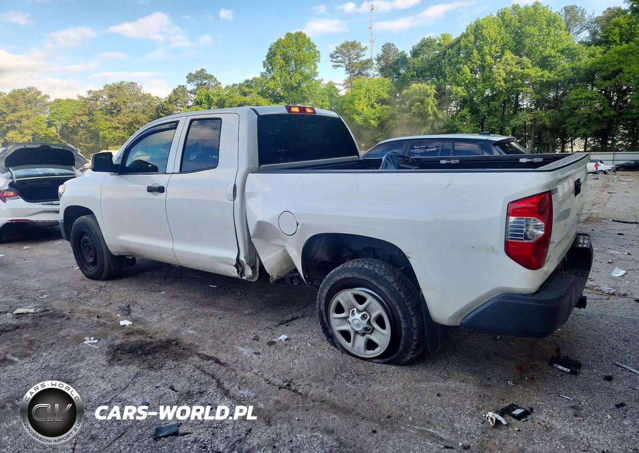 2019 Toyota Tundra Sr VIN:5TFRM5F18KX137237 - 2
