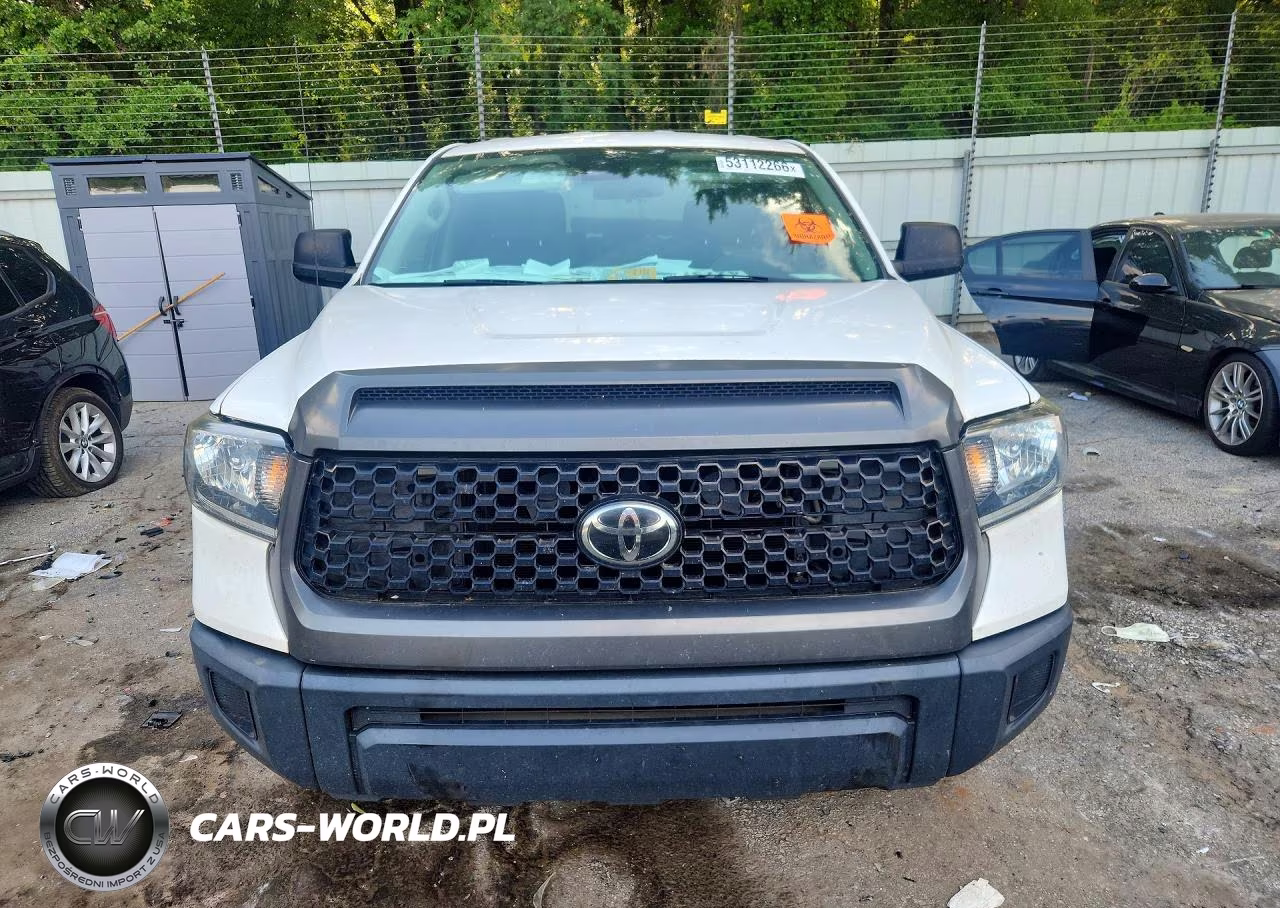 2019 Toyota Tundra Sr VIN:5TFRM5F18KX137237 - 5