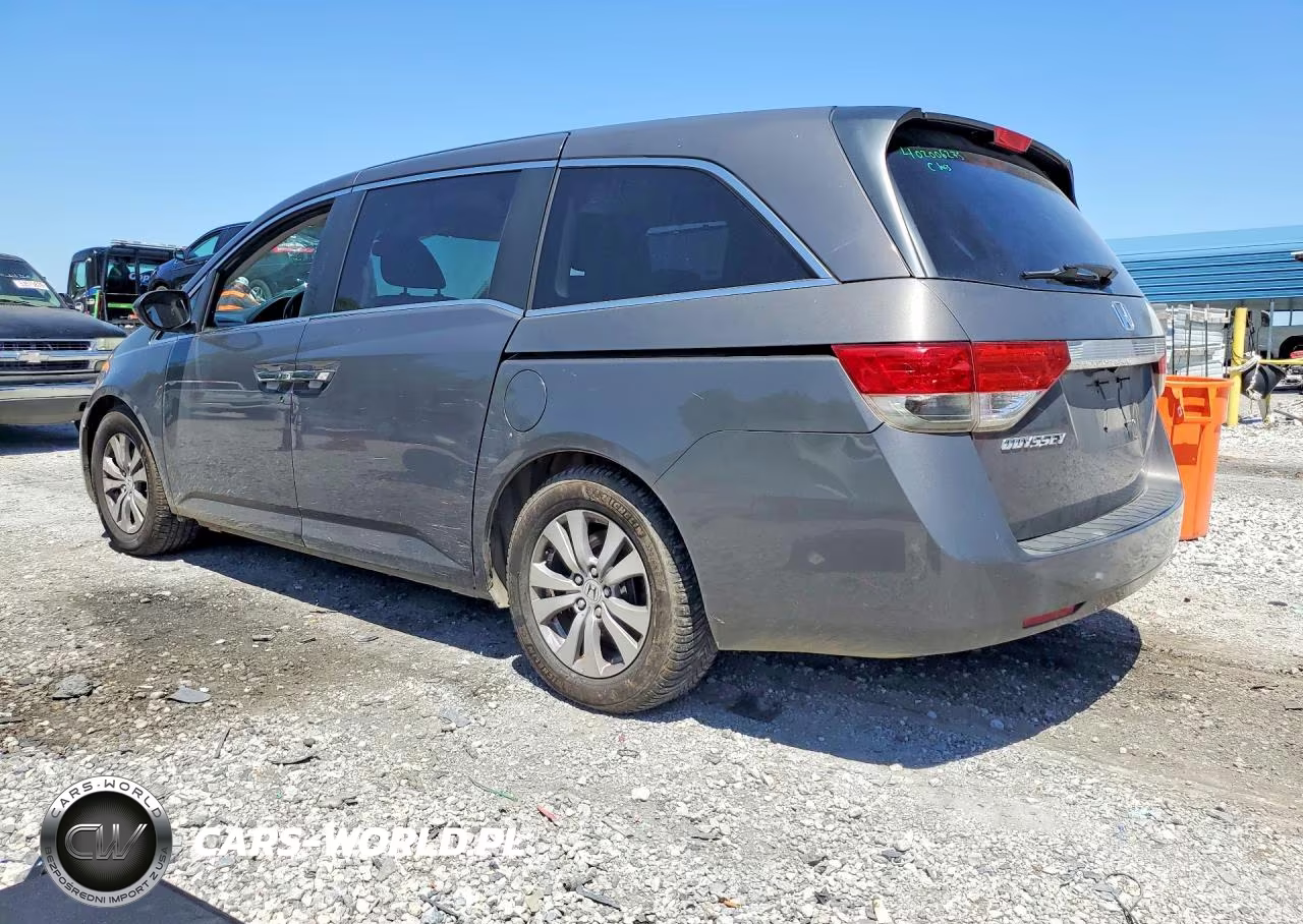 2016 Honda Odyssey Exl VIN:5FNRL5H64GB043515 - 2