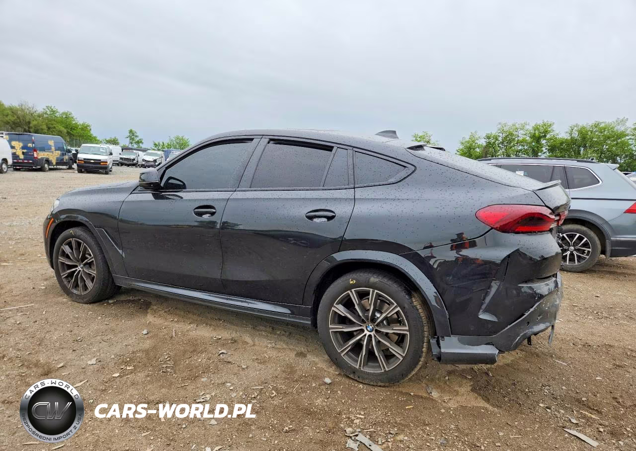 2022 BMW X6 xDrive40I VIN:5UXCY6C01N9K85524 - 2