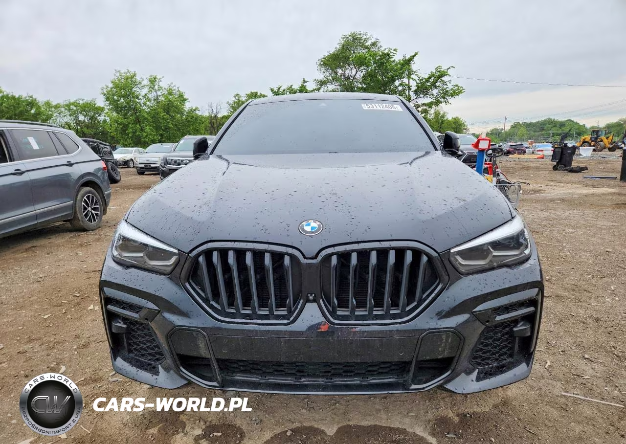 2022 BMW X6 xDrive40I VIN:5UXCY6C01N9K85524 - 5