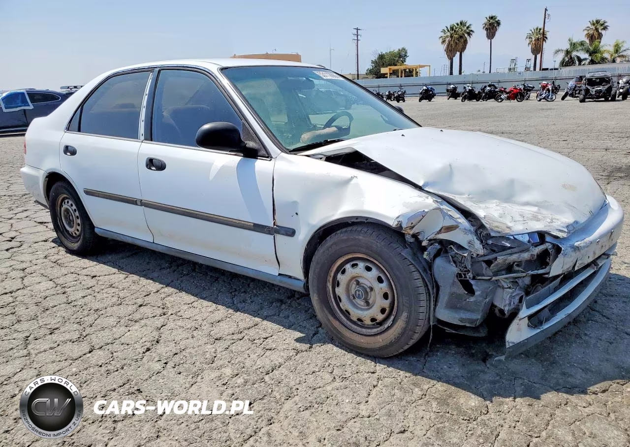 1995 Honda Civic 4D Lx VIN:JHMEG8540SS015163 - 4