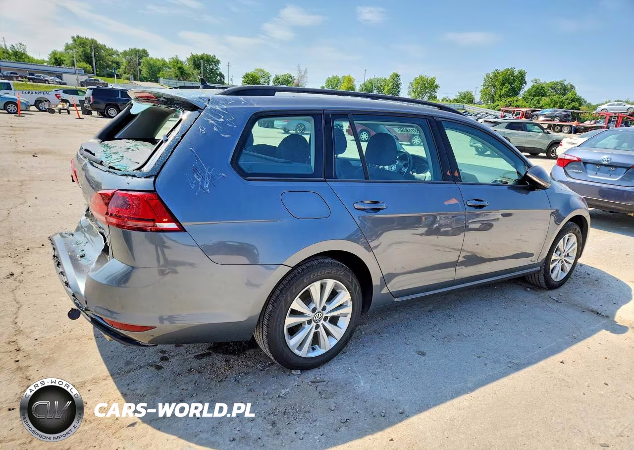 2017 Volkswagen Golf Sportwagen S VIN:3VW017AU8HM507676 - 3
