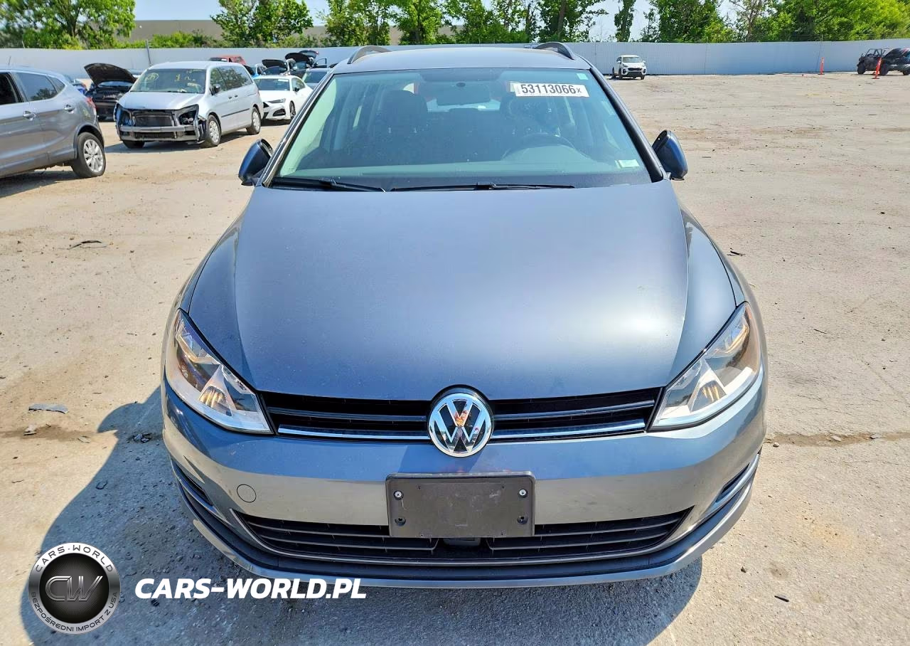 2017 Volkswagen Golf Sportwagen S VIN:3VW017AU8HM507676 - 5