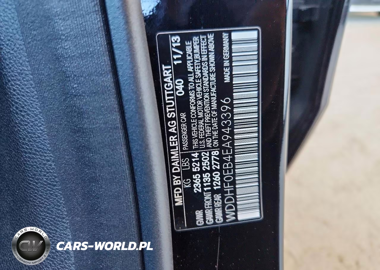 2014 Mercedes-Benz E 250 Bluetec VIN:WDDHF0EB4EA943396 - 12