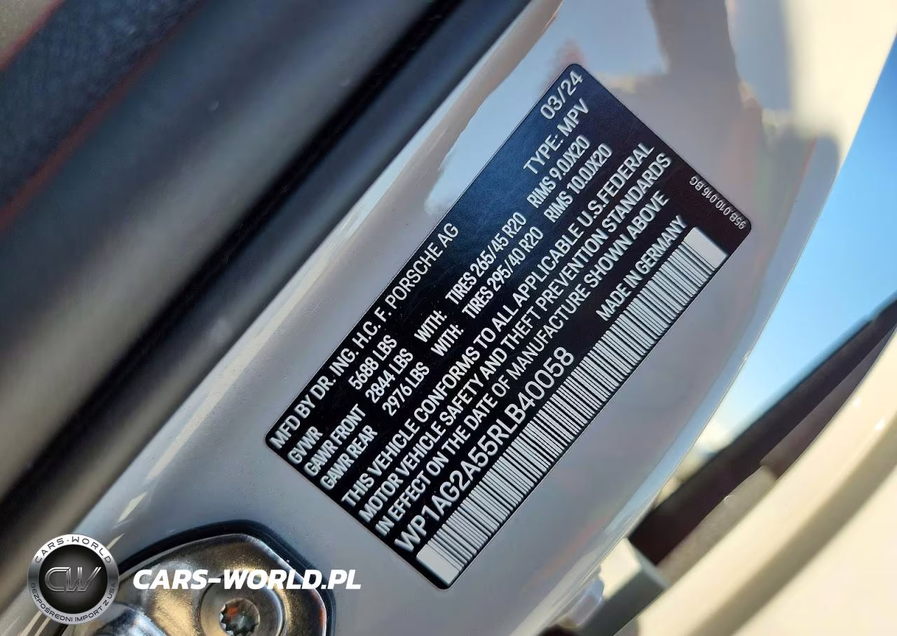 2024 Porsche Macan S VIN:WP1AG2A55RLB40058 - 12