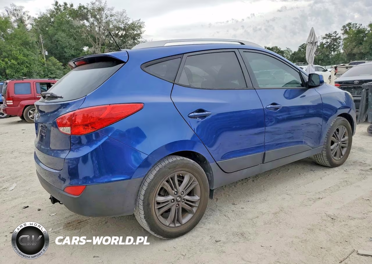 2014 Hyundai Tucson Se VIN:KM8JU3AG7EU886710 - 3
