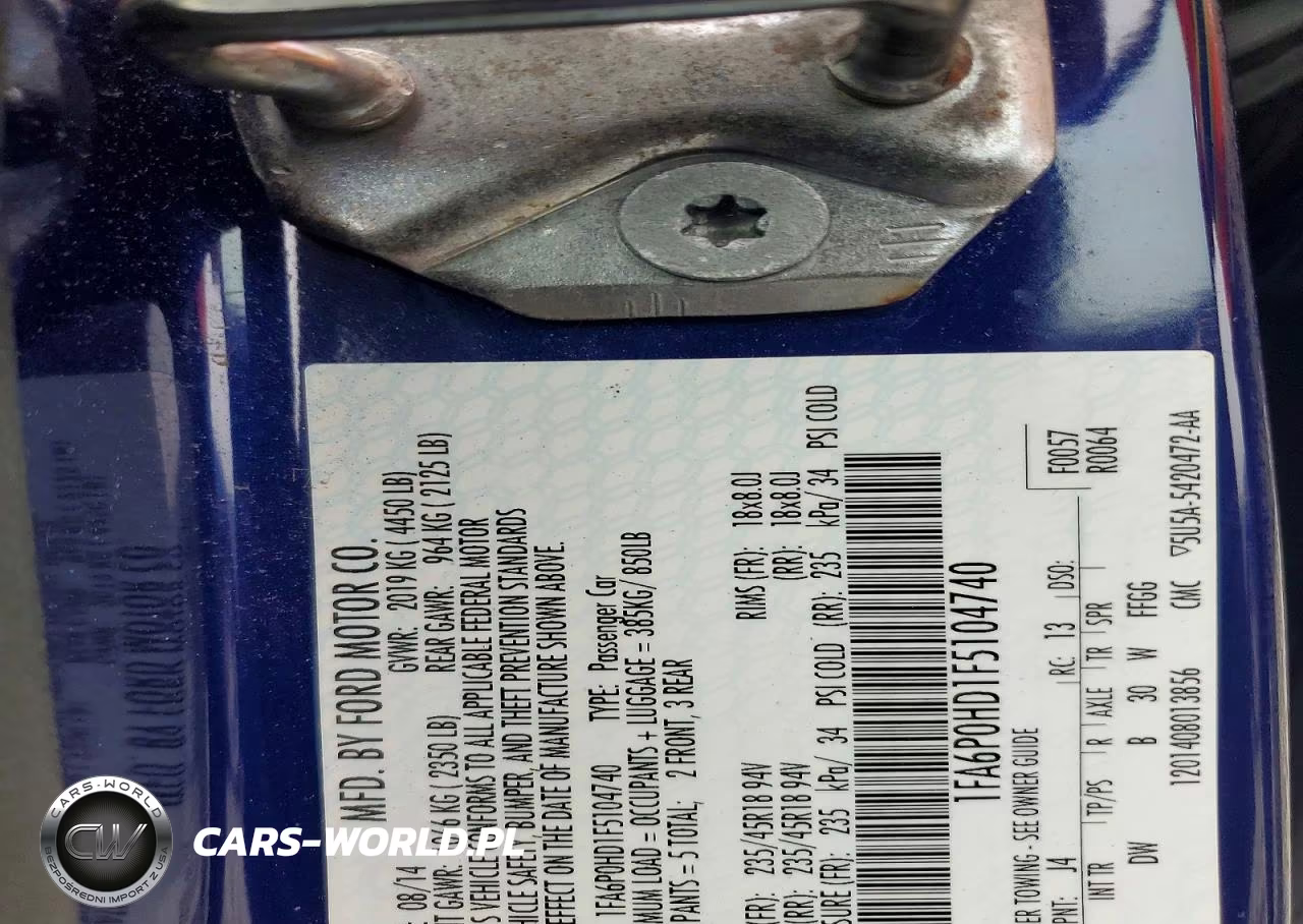 2015 Ford Fusion Se VIN:1FA6P0HD1F5104740 - 12