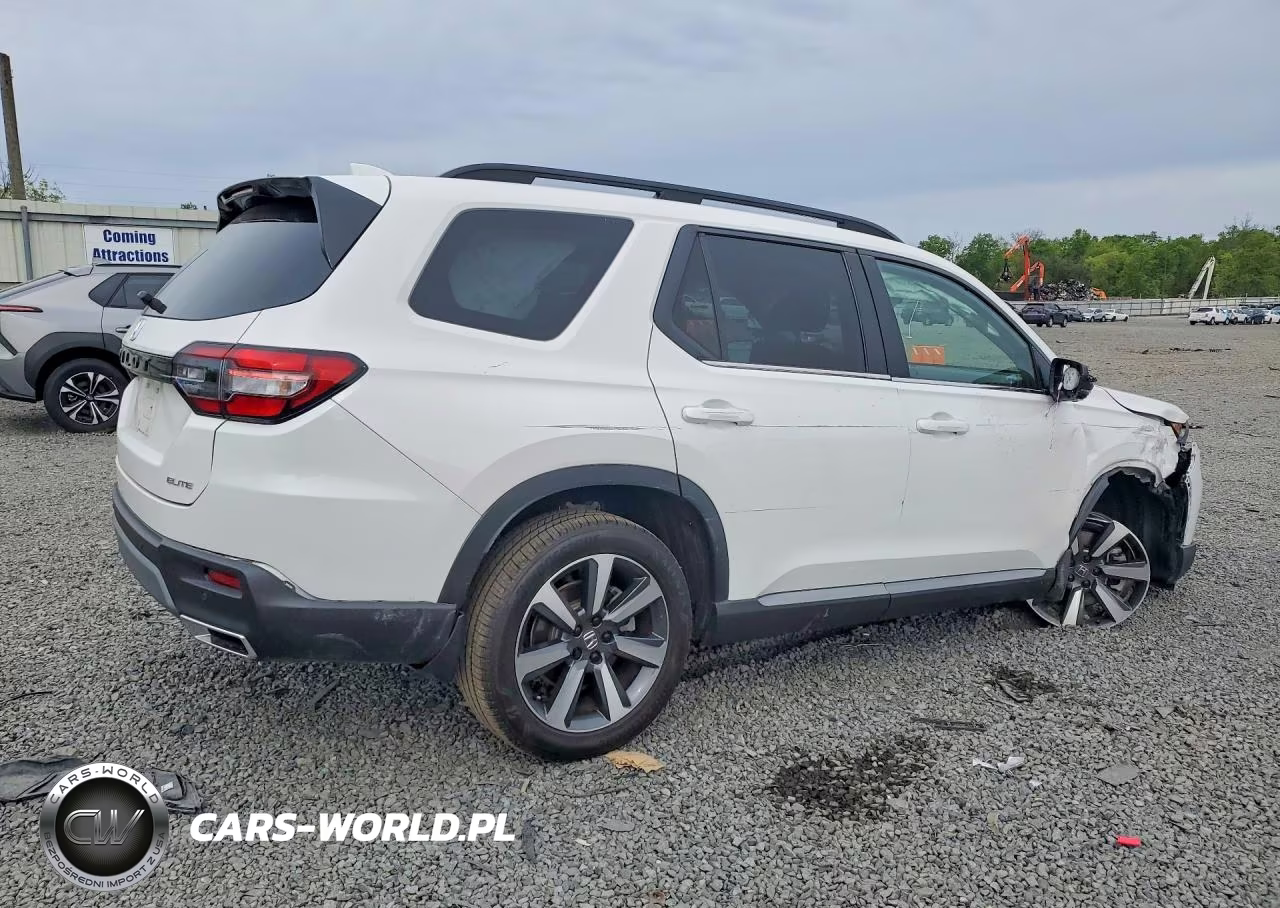 2025 Honda Pilot Elite VIN:5FNYG1H84SB106079 - 3