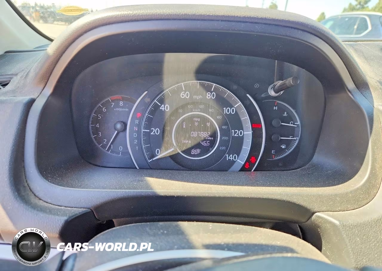 2013 Honda Cr-V Lx VIN:5J6RM3H37DL045110 - 9