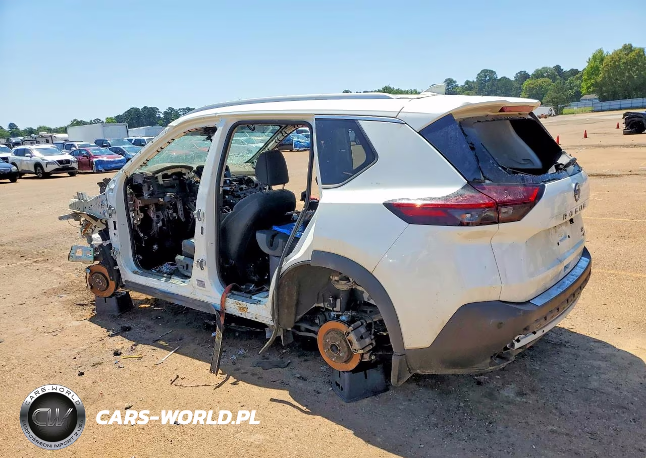 2023 Nissan Rogue Sl VIN:5N1BT3CA2PC947616 - 2