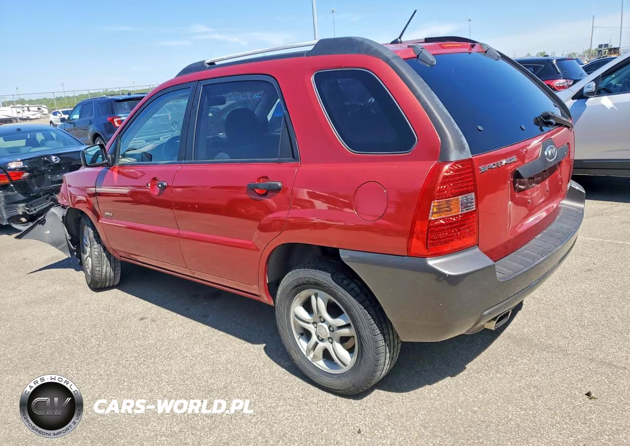 2006 Kia Sportage Lx VIN:KNDJE723967238502 - 2