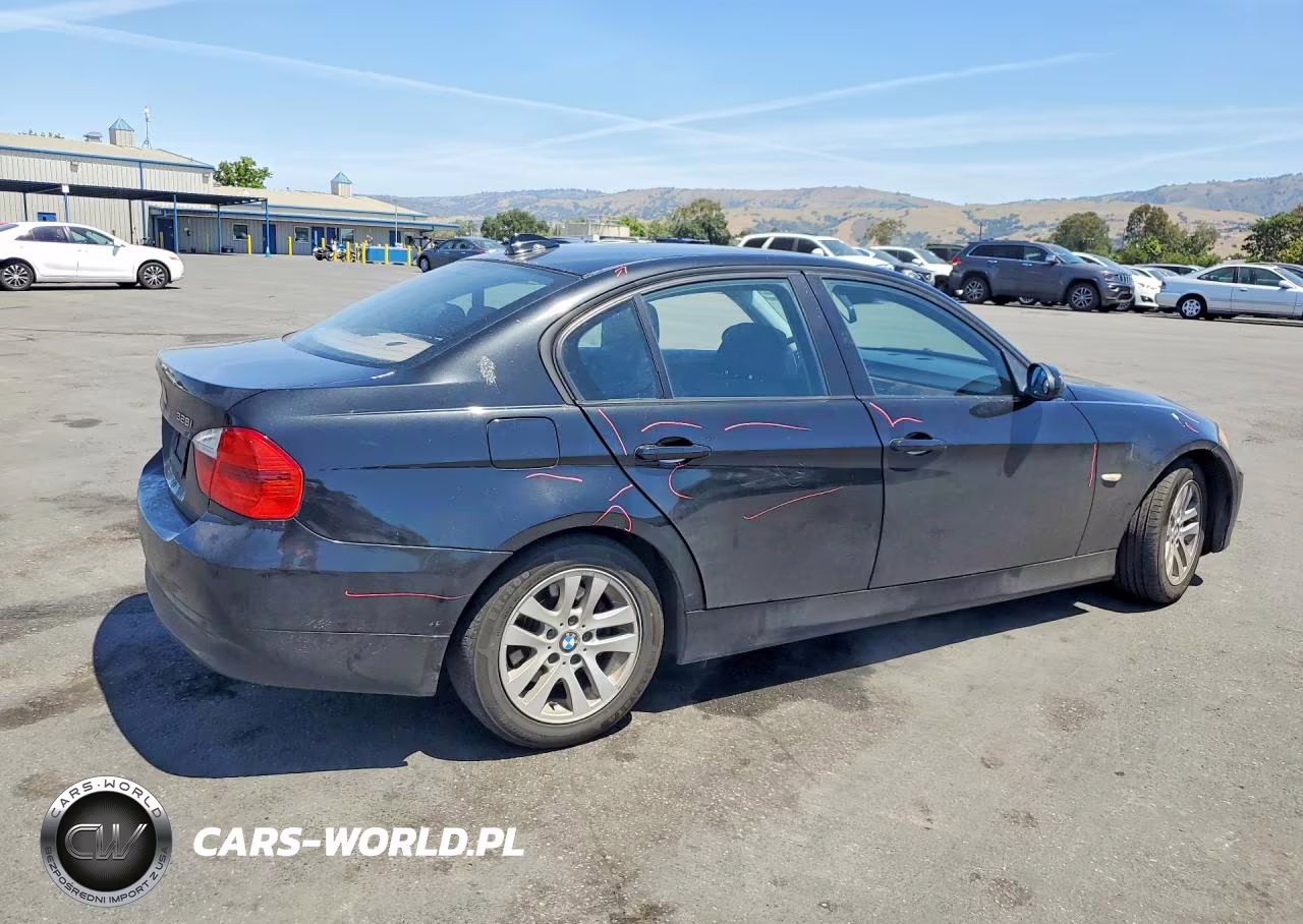 2007 BMW 328 I Sulev VIN:WBAVC53577FZ70708 - 3