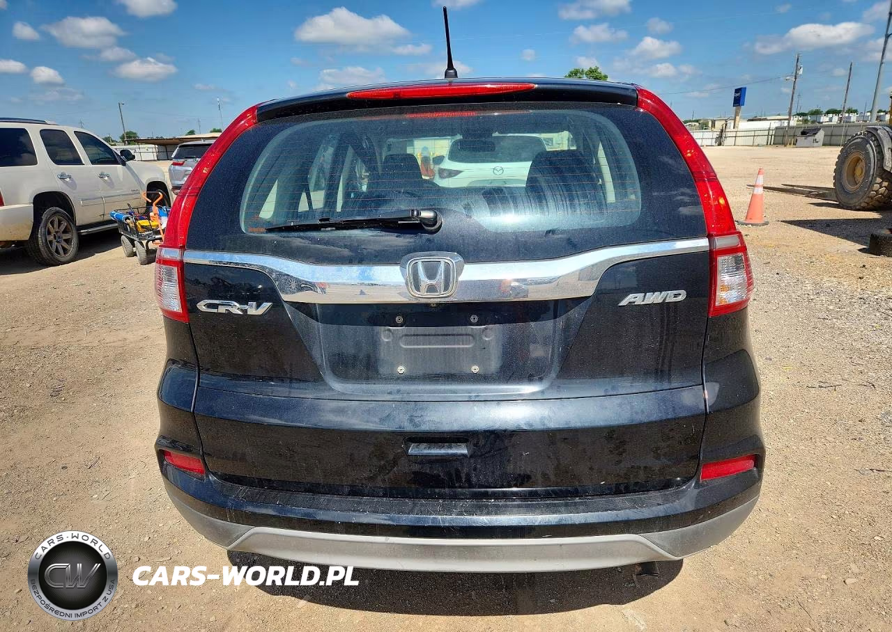 2015 Honda Cr-V Lx VIN:5J6RM4H39FL012893 - 6
