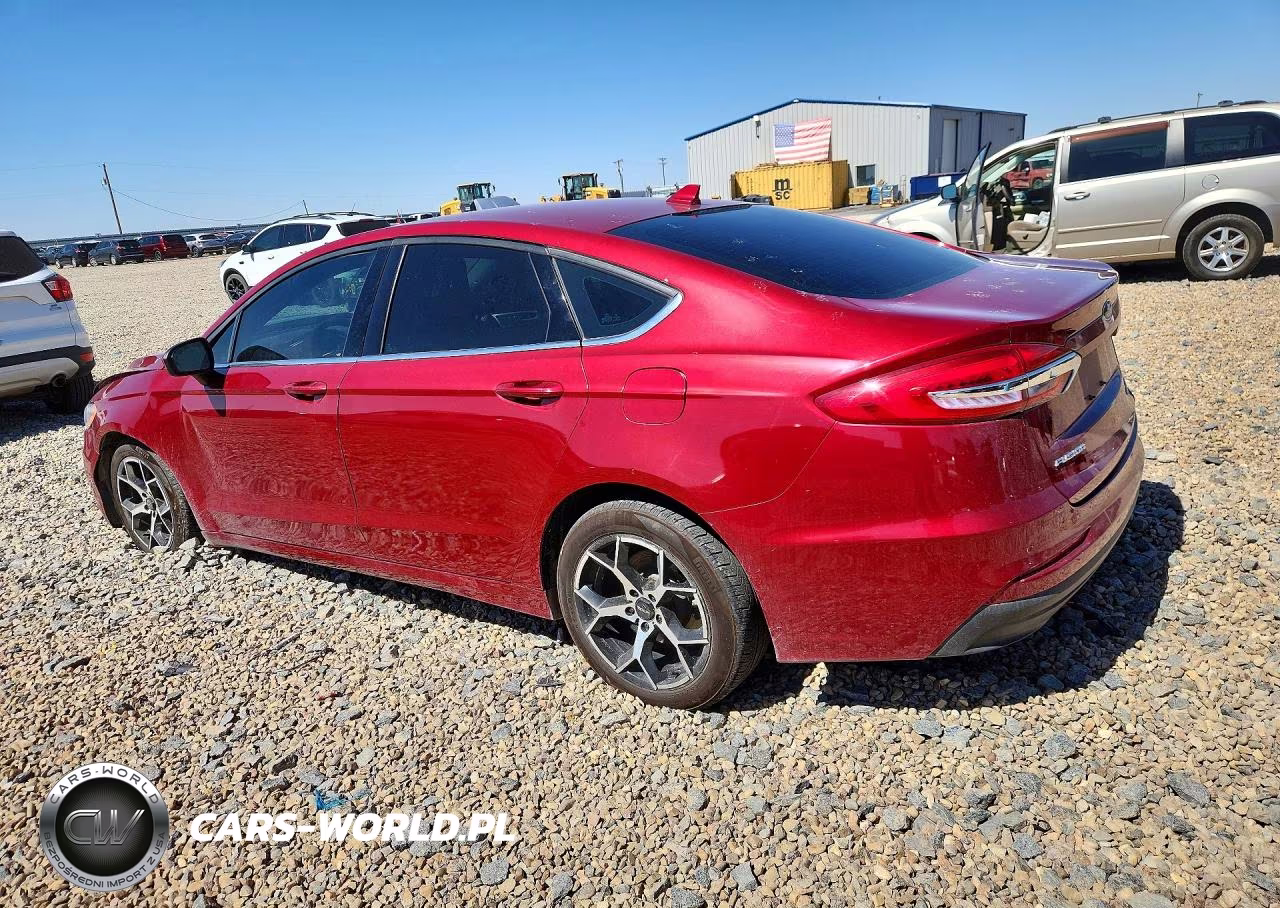 2019 Ford Fusion Se VIN:3FA6P0LU6KR205254 - 2