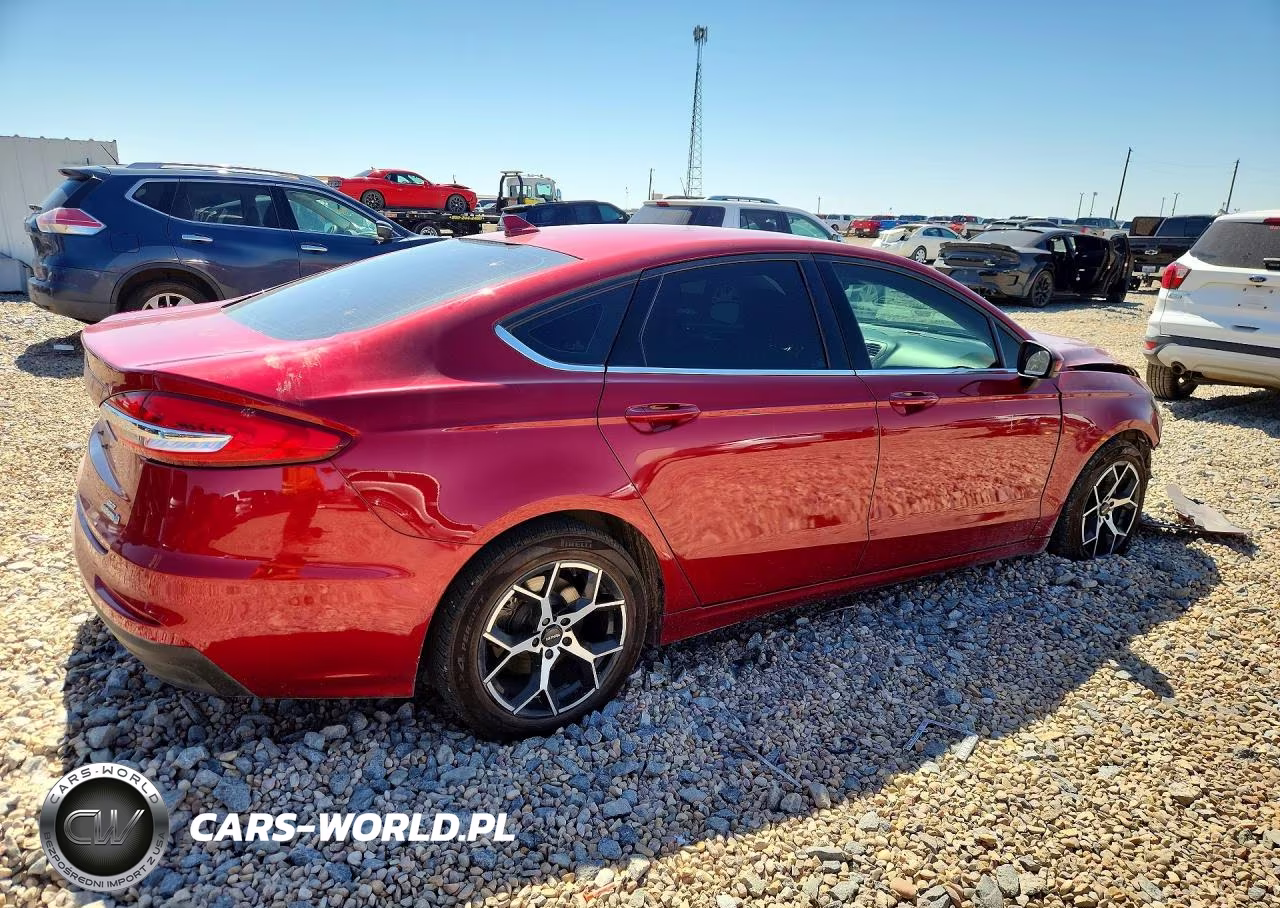 2019 Ford Fusion Se VIN:3FA6P0LU6KR205254 - 3