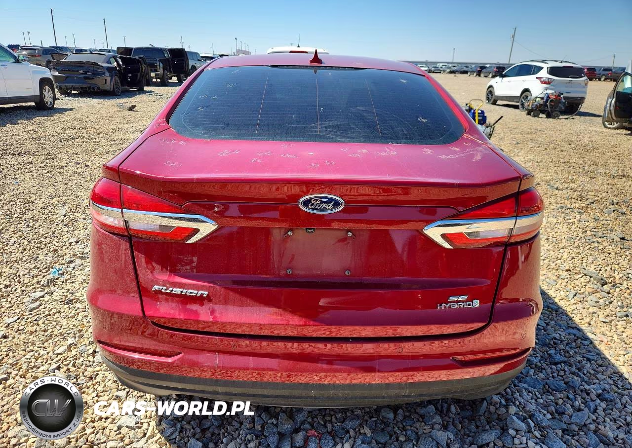 2019 Ford Fusion Se VIN:3FA6P0LU6KR205254 - 6