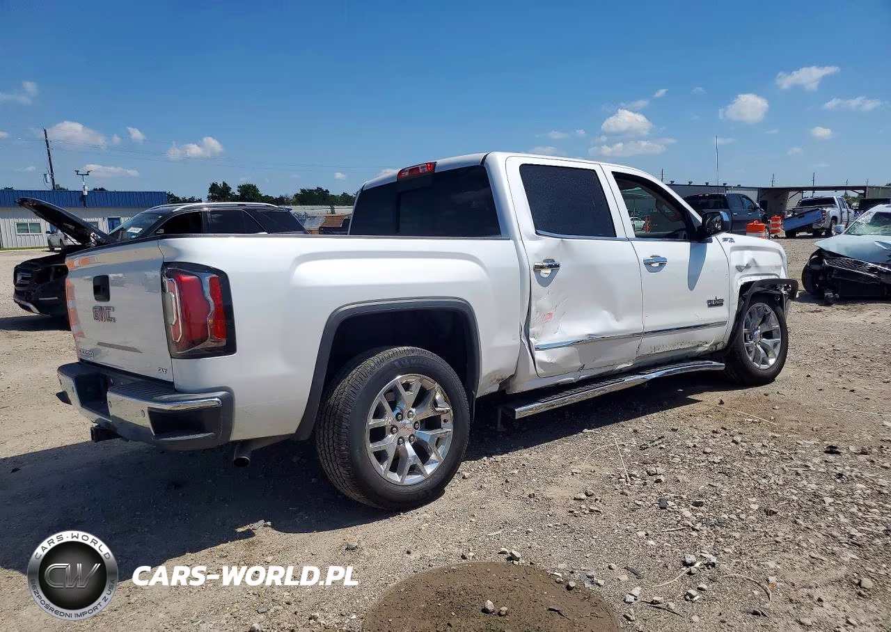 2017 GMC Sierra K1500 Slt VIN:3GTU2NECXHG456493 - 3
