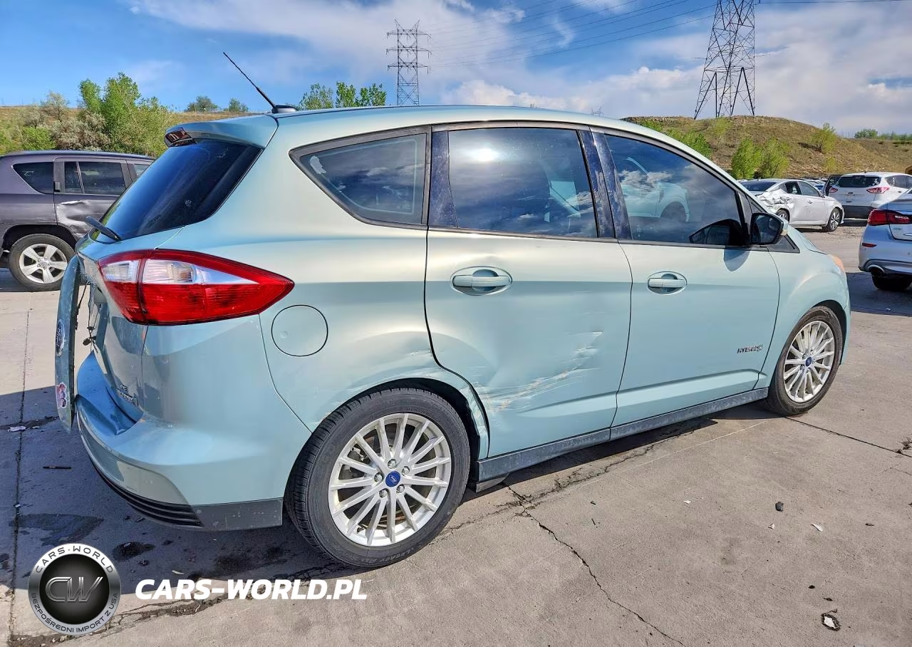 2014 Ford C-Max Se VIN:1FADP5AU1EL503138 - 3