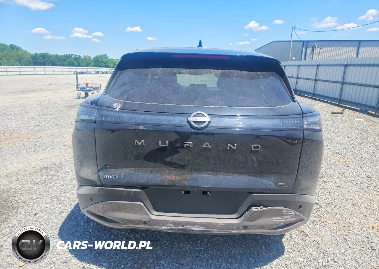 2025 Nissan Murano Sl VIN:5N1AZ3CS4SC128957 - 6