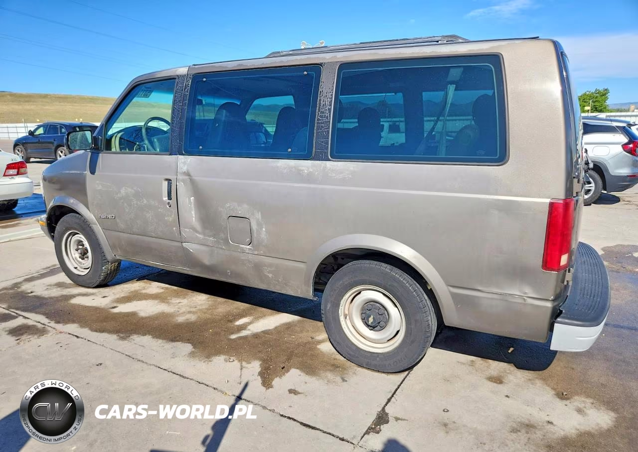 2000 Chevrolet Astro VIN:1GNDM19WXYB182140 - 2