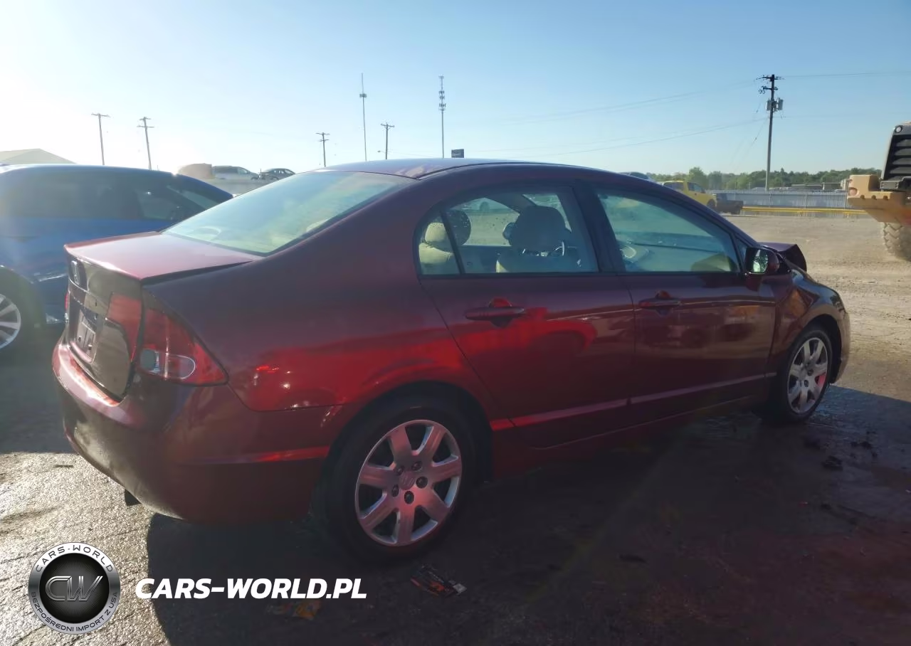 2008 Honda Civic Lx VIN:1HGFA16518L071641 - 3
