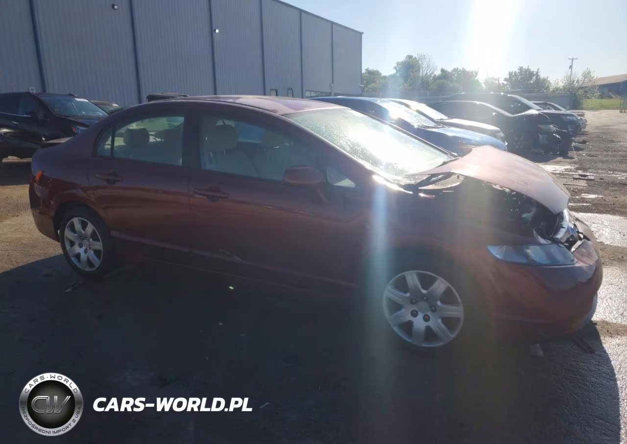 2008 Honda Civic Lx VIN:1HGFA16518L071641 - 4