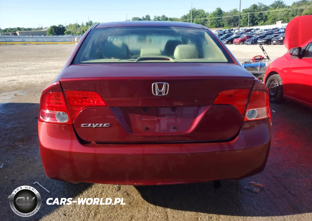 2008 Honda Civic Lx VIN:1HGFA16518L071641 - 6