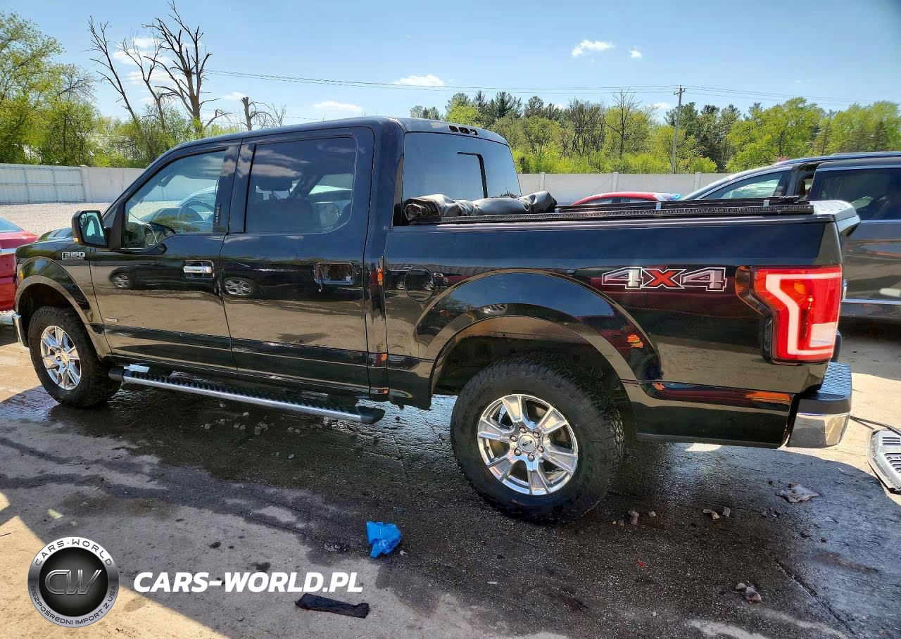 2016 Ford F150 Supercrew VIN:1FTEW1EP0GKE92141 - 2