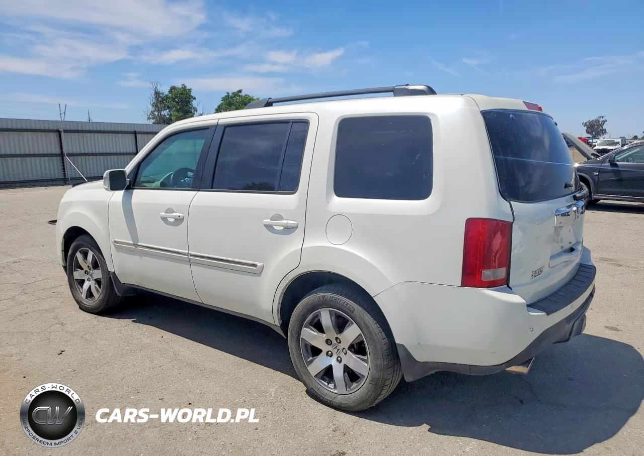2014 Honda Pilot Touring VIN:5FNYF4H9XEB052143 - 2
