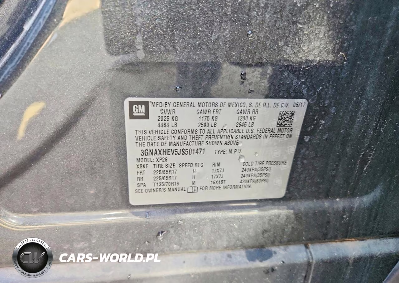 2018 Chevrolet Equinox Ls VIN:3GNAXHEV5JS501471 - 13