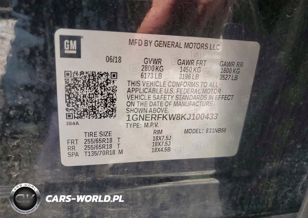 2019 Chevrolet Traverse Ls VIN:1GNERFKW8KJ100433 - 13