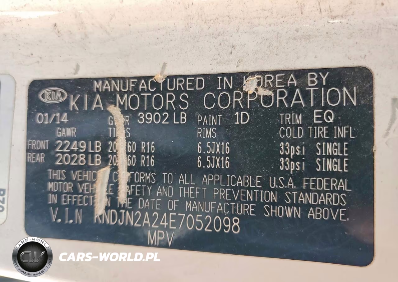 2014 Kia Soul VIN:KNDJN2A24E7052098 - 12