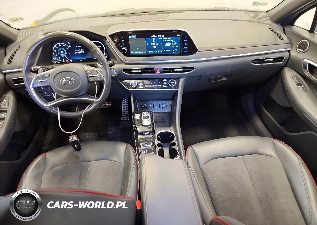 2020 Hyundai Sonata Sel Plus VIN:5NPEJ4J22LH049122 - 8