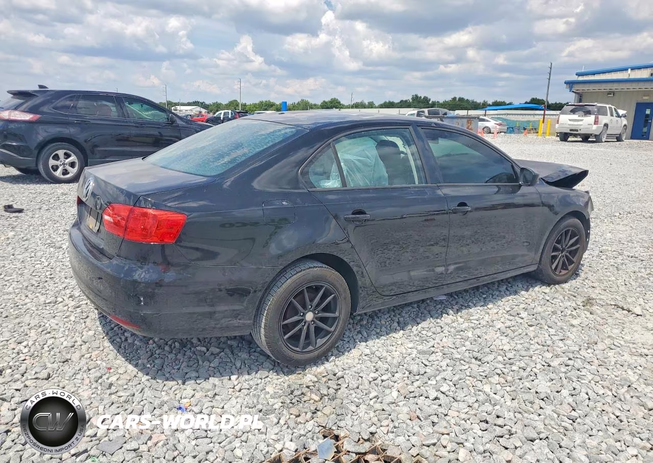 2012 Volkswagen Jetta Base VIN:3VW2K7AJ8CM326338 - 3