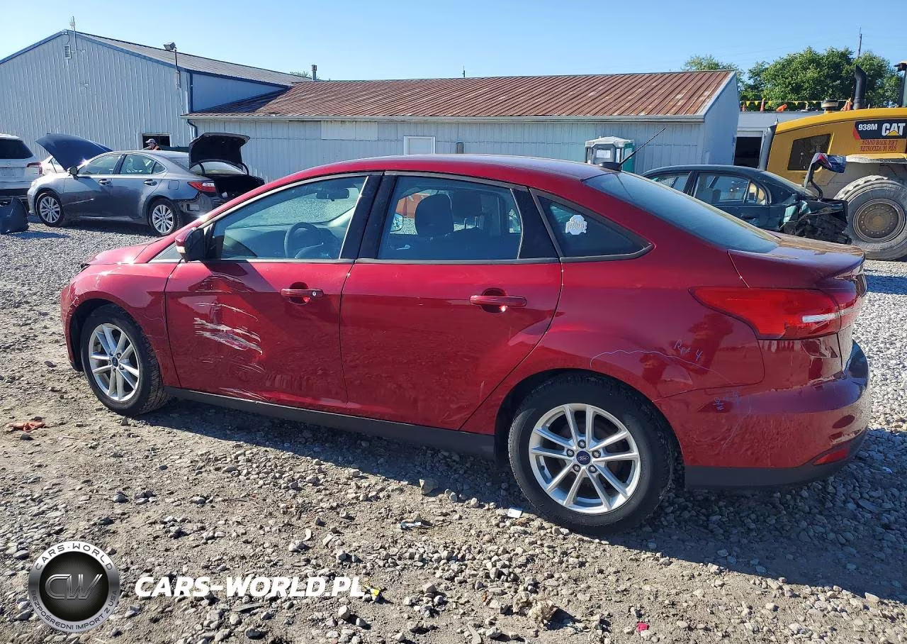 2017 Ford Focus Se VIN:1FADP3F25HL209774 - 2