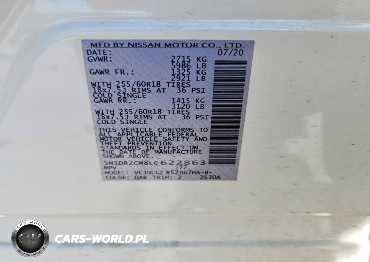 2020 Nissan Pathfinder Sl VIN:5N1DR2CM8LC622863 - 13