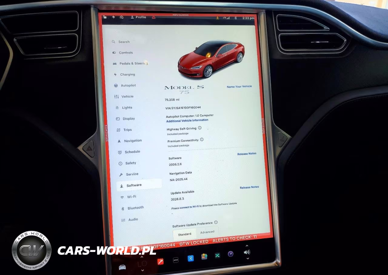 2016 Tesla Model S VIN:5YJSA1E15GF160044 - 9