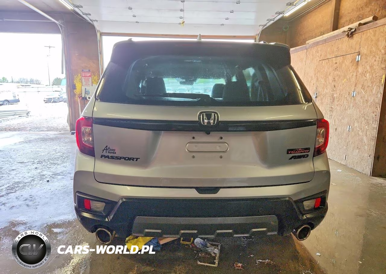 2022 Honda Passport Trail Sport VIN:5FNYF8H65NB018611 - 6