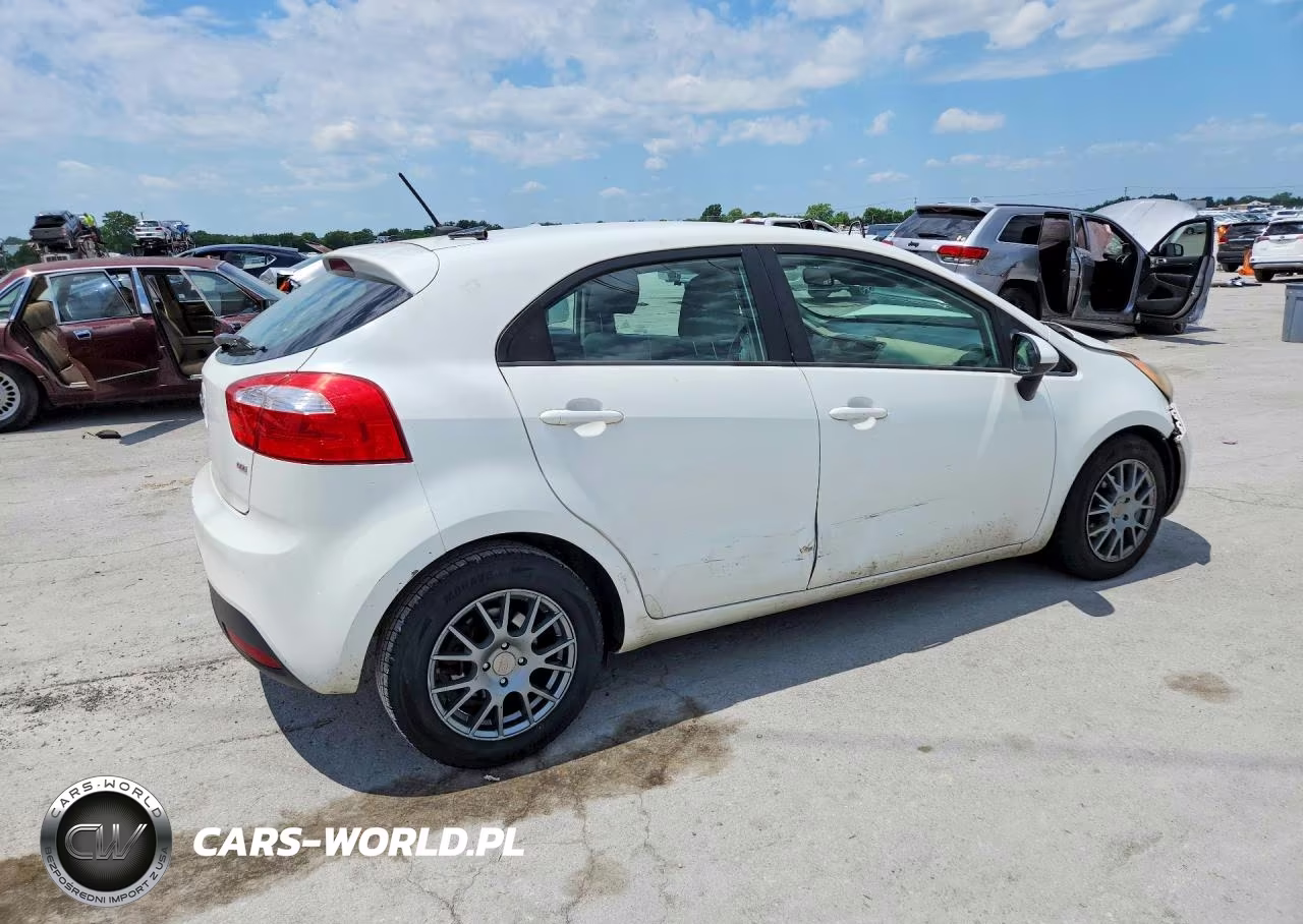 2013 Kia Rio Lx VIN:KNADM5A39D6307713 - 3